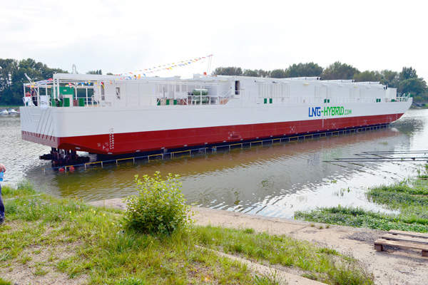 Hybrid Barge - Ship Technology