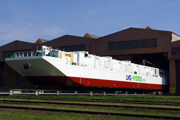 svejsning taske Sada Hummel LNG Hybrid Barge - Ship Technology