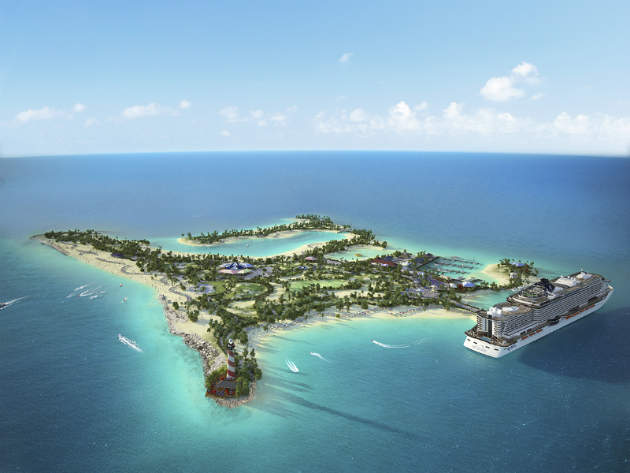 Ocean Cay: the world's biggest private cruise resort emerges