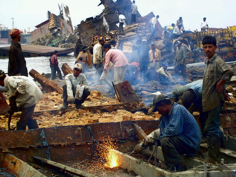 ship recycling Bangladesh India