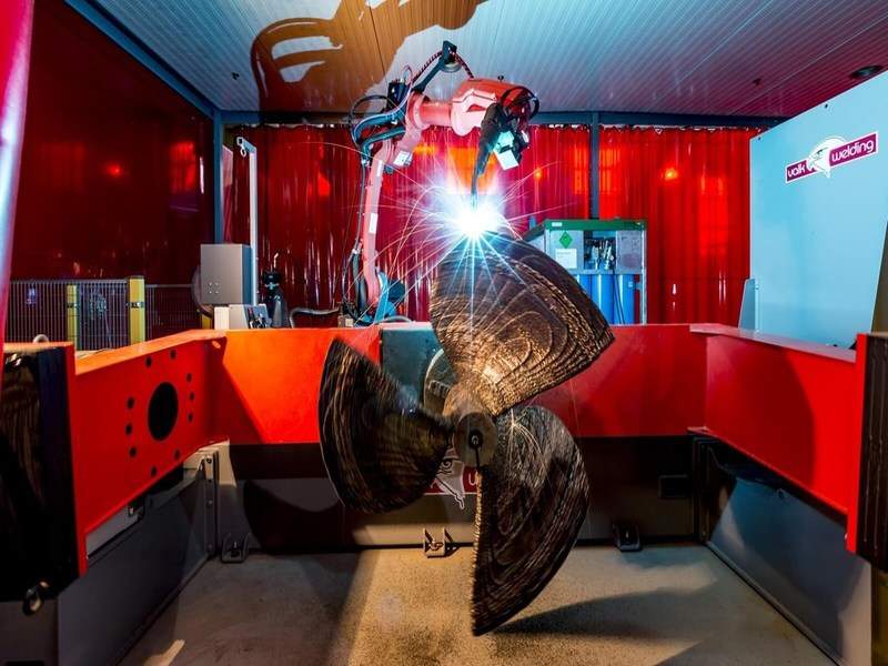 Damen launches 3D-printed ship propeller