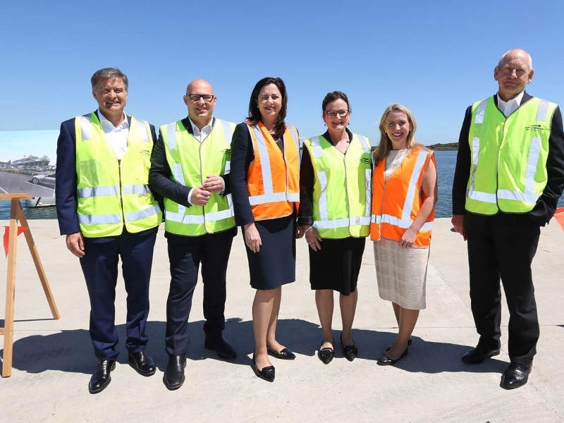 new cruise terminal in brisbane