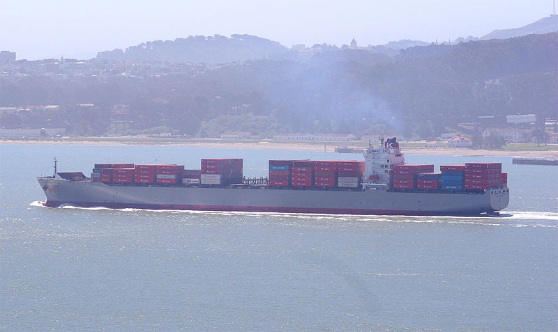dry cargo and container ships