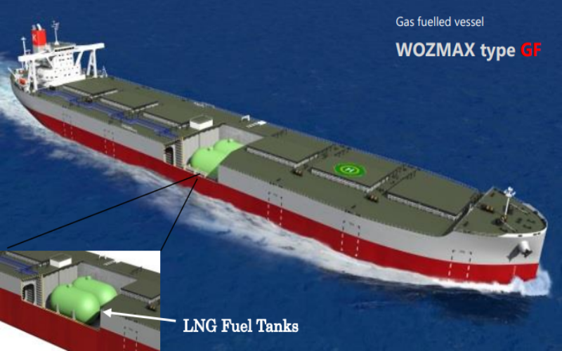 LNG-fuelled vessel