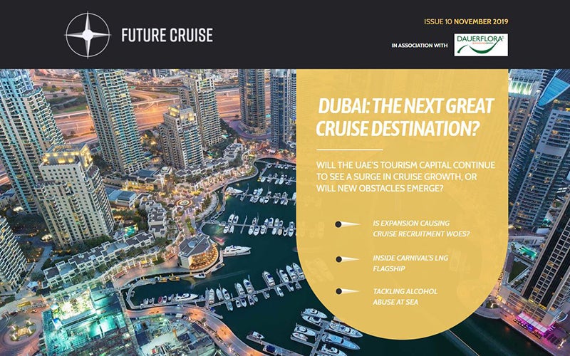 Inside Dubai's cruise industry: the latest issue of Future Cruise is out now