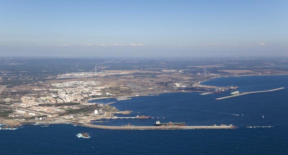 container terminal of Port of Sines