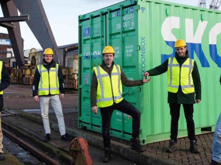 Damen acquires Skoonbox multi-purpose battery container to lower emissions