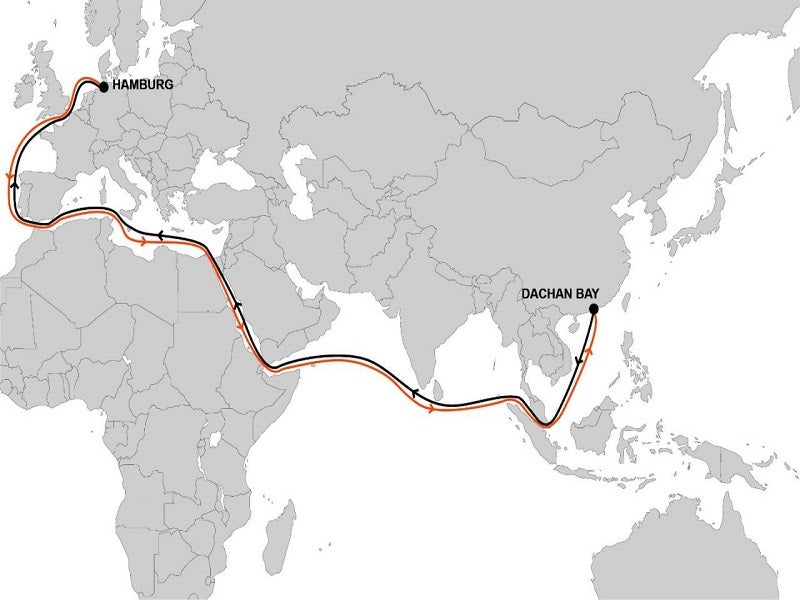 Hapag-Lloyd bietet neuen Dienst zwischen China und Deutschland an Hapag-Lloyd bietet neuen Dienst zwischen China und Deutschland an