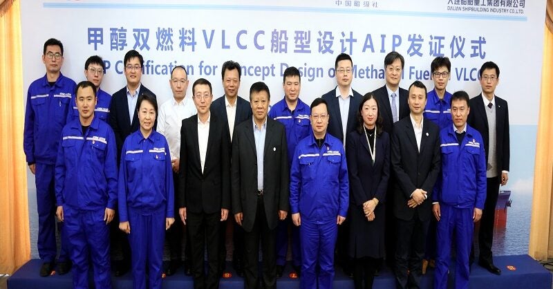 CCS and DNV grant AiP for new Chinese methanol-driven VLCC design - Vimarsana News