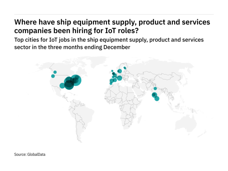 Asia-Pacific is seeing a hiring boom in ship industry IoT roles