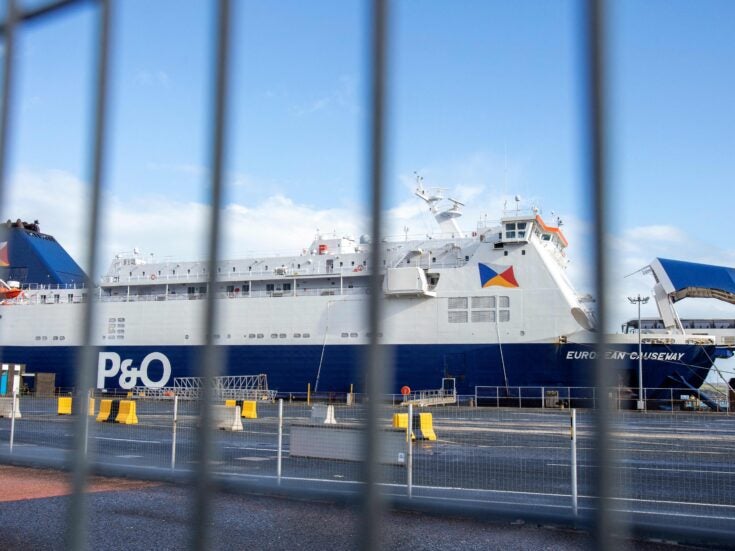 P&O Ferries sacks 800 staff