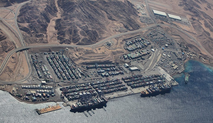 Gas leak, Aqaba port