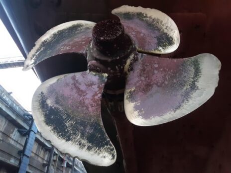 Marineshaft Called Upon to Fix Ropax Ferry Propeller Blade Damage