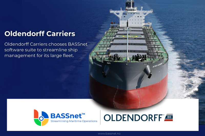 BASSnet Centralises Equipment Data Management for Oldendorff Fleet - Ship  Technology