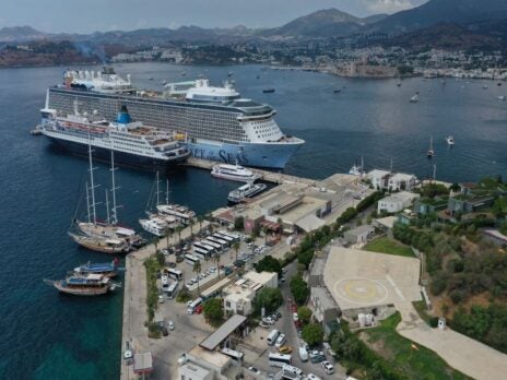 Bodrum Cruise Port hosts Royal Caribbean’s cruise ship