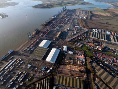 UK’s Felixstowe port workers strike over wage disputes