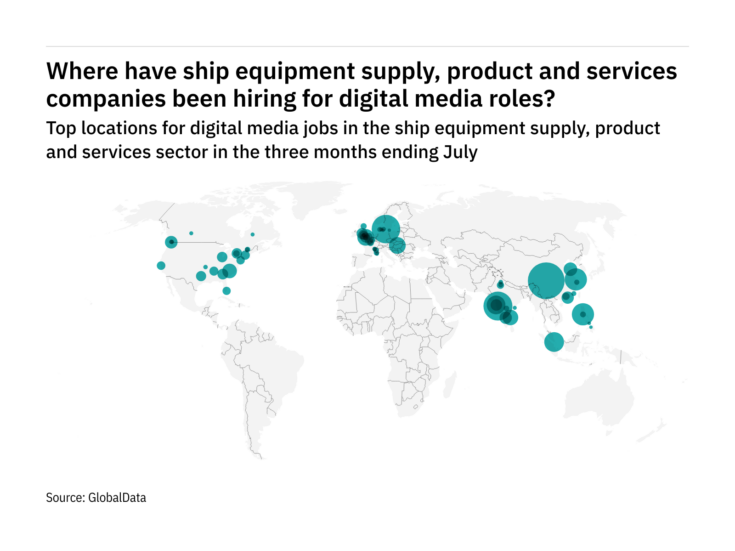 Asia-Pacific is seeing a hiring jump in ship industry digital media roles