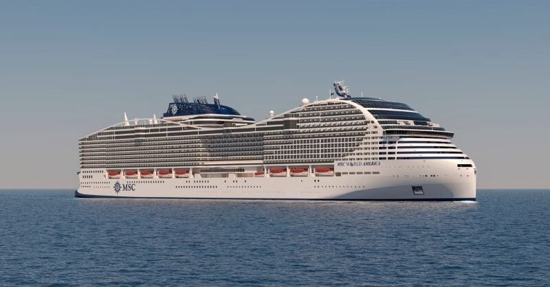 MSC Cruises starts construction on second vessel in World Class series - Vimarsana News