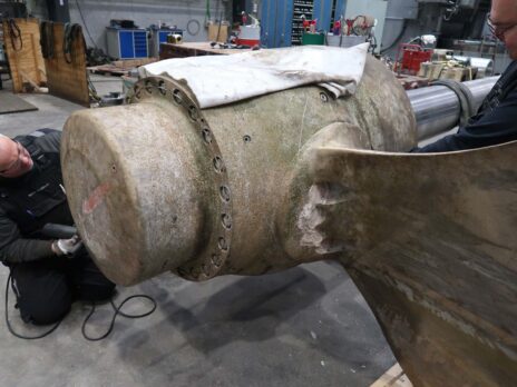 MarineShaft Repaired Propeller Equipment for Chemical Tanker