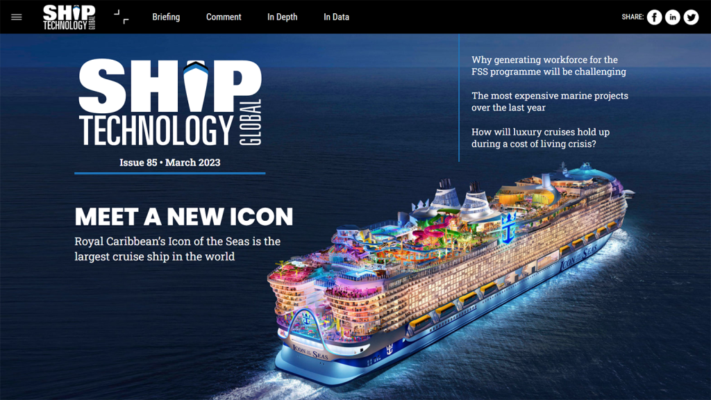 Ship Technology Global issue 85 front cover