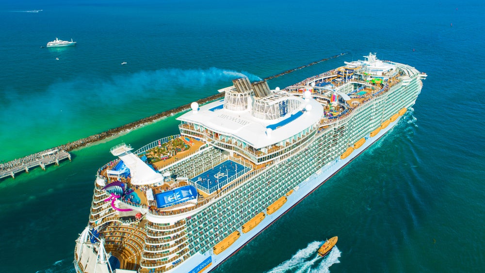 largest cruise ship that