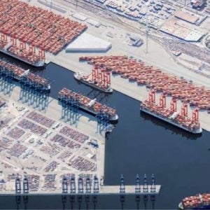 Waltershofer Hafen modernisation, Port of Hamburg, Germany