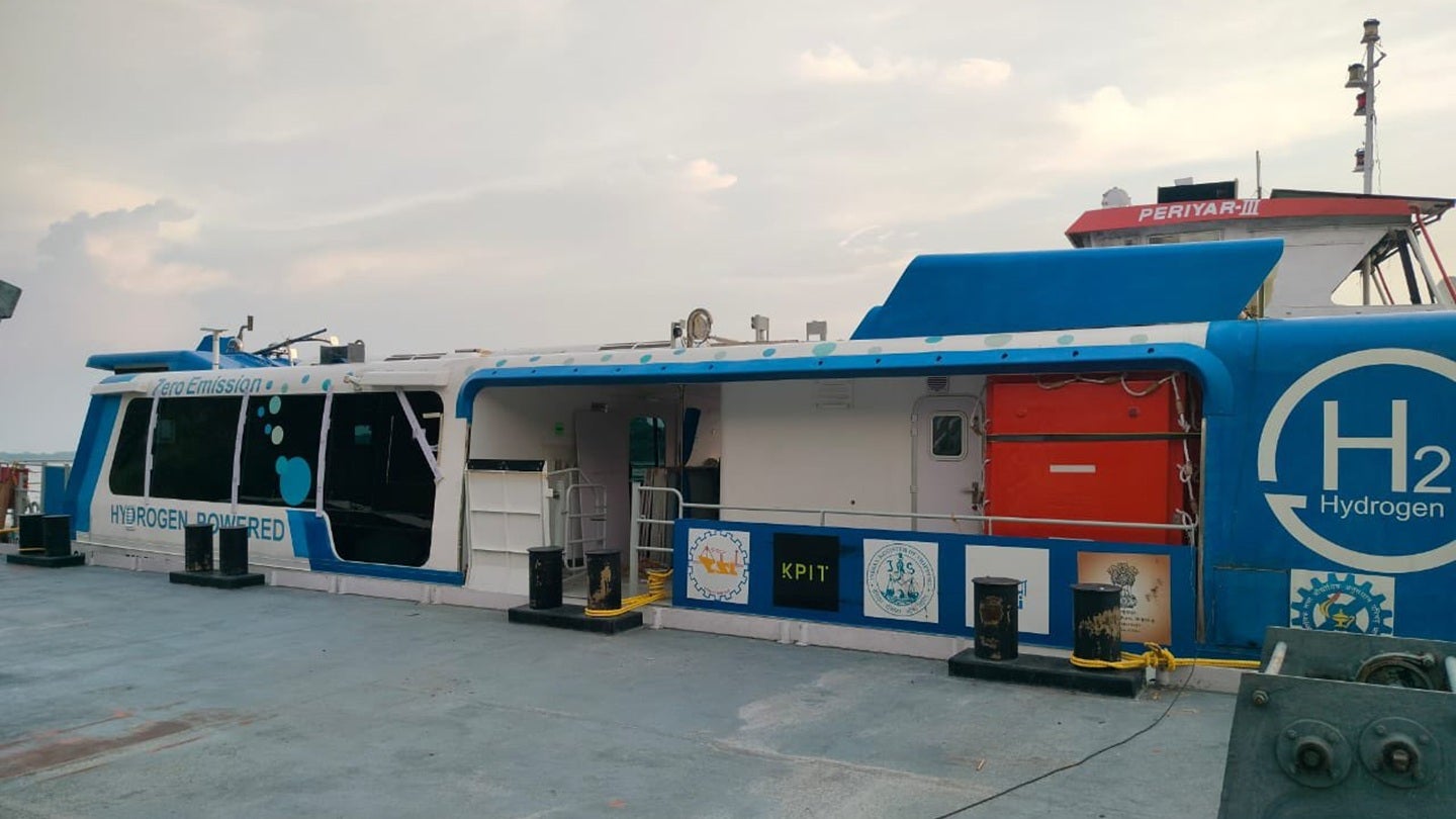 India launches first indigenous hydrogen fuel cell-powered vessel