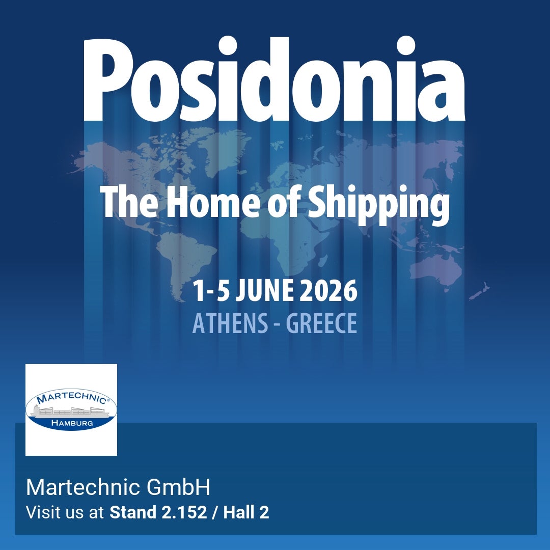 Martechnic to Showcase Proactive Maintenance Solutions at Posidonia 2026-feature-image