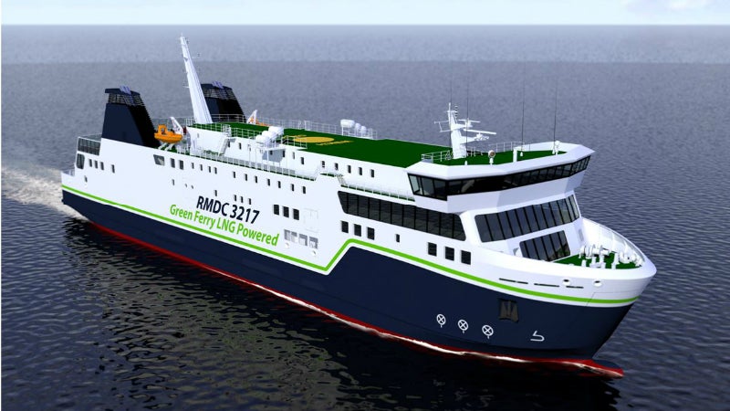 LNG powered ship