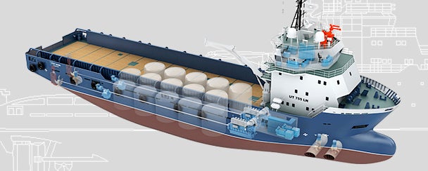 UT755 XL design vessels 