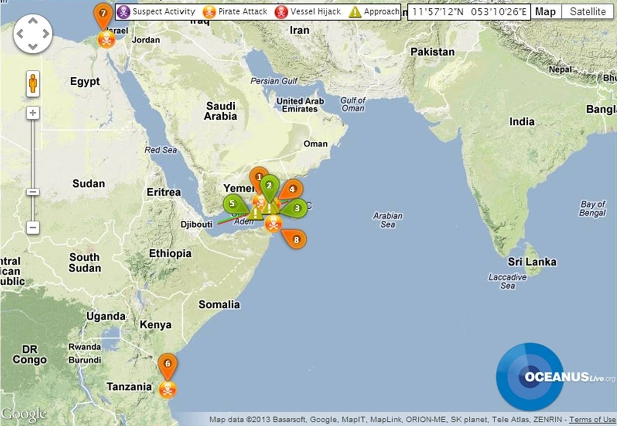 April Piracy Report Horn of Africa