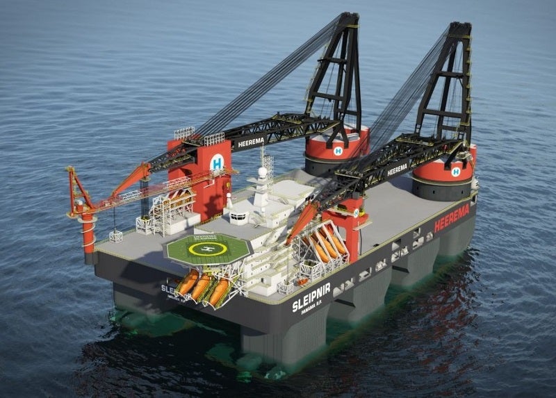 Sleipnir SemiSubmersible Crane Vessel Ship Technology
