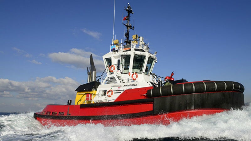 Sirapinar-class azimuth stern drive tugs