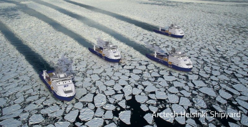 icebreaking vessels